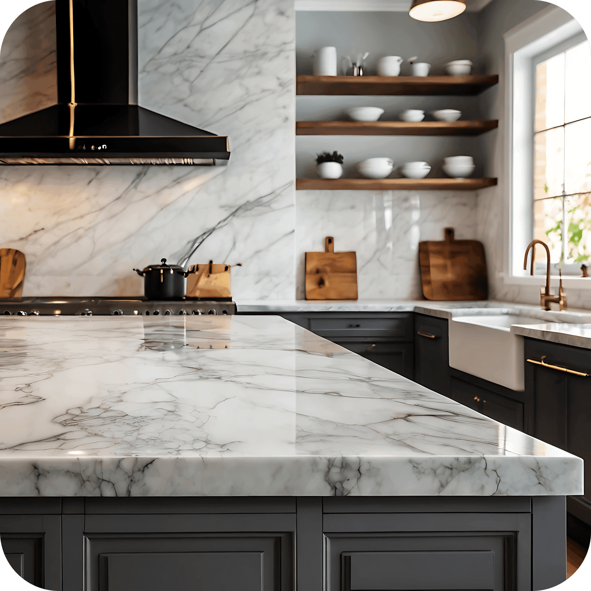 Worktops, Table Tops & Wall Cladding